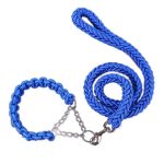 Round Rope Leash With Collar