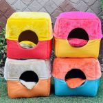 Paws Pets 2-in-1 Cat Cube & Bed - House Cum Bed - Image 14