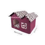 Soft Indoor Cat House / Double Hut - Image 4