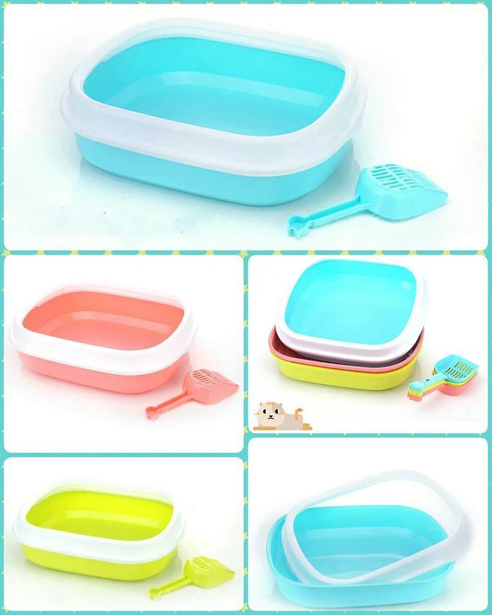 68592303_3516474495044913_1345654081795915776_n_3516474488378247.jpg Cat Litter Tray with Lid (Free Scoop) - Image 1