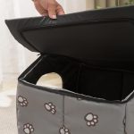 Outside Cat House, Weatherproof Houses for Small Dogs, Perfect Cute Pet Hut for Indoor Cats Dogs, Cat Houses for a Feral or Any Outdoor Cat, Easy to Assemble Outdoor Cat Tent - Image 6