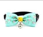 Printed Pet bows with bell adjustable - Image 14