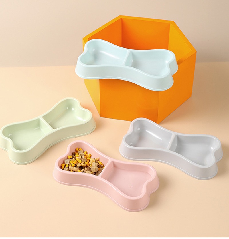 Bone-Shaped-Food-Bowl-5.jpg Bone Shaped Food Bowl - Image 1