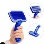 Blue Button Brush - High Quality