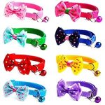 Cat Bow Collar With Bell - Image 3