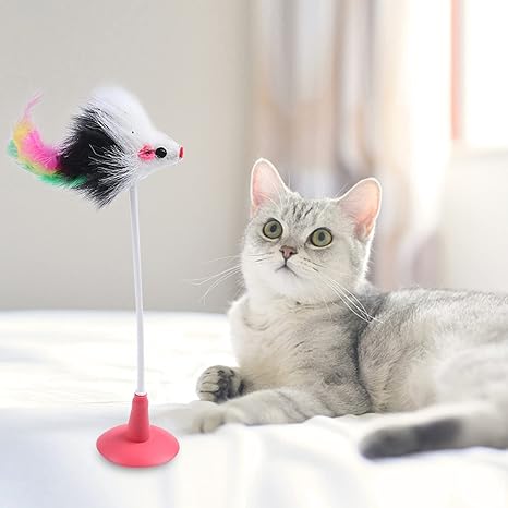 Cat-t-4.jpg CAT TOY STICK WAND WITH BELL MOUSE CAGE - Image 1