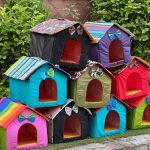 Cat House Hut Shape