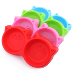 CAT FACE DOUBLE SIDED FOOD BOWL - Image 2