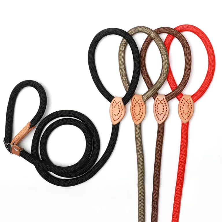 Dog Leash Slip Rope Lead Leash Heavy Duty Braided Rope Adjustable Loop Collar Training Leashes for.jpg Q90.jpg 1 Creative water features and exterior
