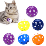 Plastic Ball Set Pet Toys (4 Pcs Pack)