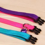 Rainbow Pet Collar with Bell - Image 2