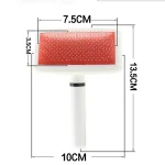 White Grooming Brush for Cats and Dogs - Image 7
