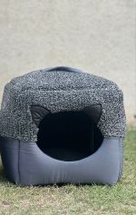 Paws Pets 2-in-1 Cat Cube & Bed - House Cum Bed - Image 11