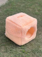 Paws Pets 2-in-1 Cat Cube & Bed - House Cum Bed - Image 2