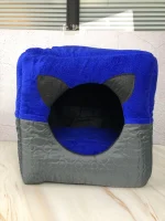 Paws Pets 2-in-1 Cat Cube & Bed - House Cum Bed - Image 5