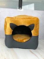 Paws Pets 2-in-1 Cat Cube & Bed - House Cum Bed - Image 6