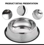 DOG & PUPPY BOWL-STAINLESS STEEL - Image 5