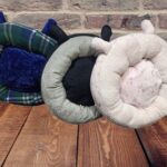 Ultra Soft Pet Bed - Round Medium with Cute Cat Ear Design 🐱
