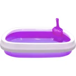 Cat Litter Tray with Lid (Free Scoop) - Image 5
