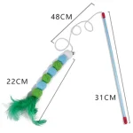 Caterpillar pet toy stick 🐛 - Image 5