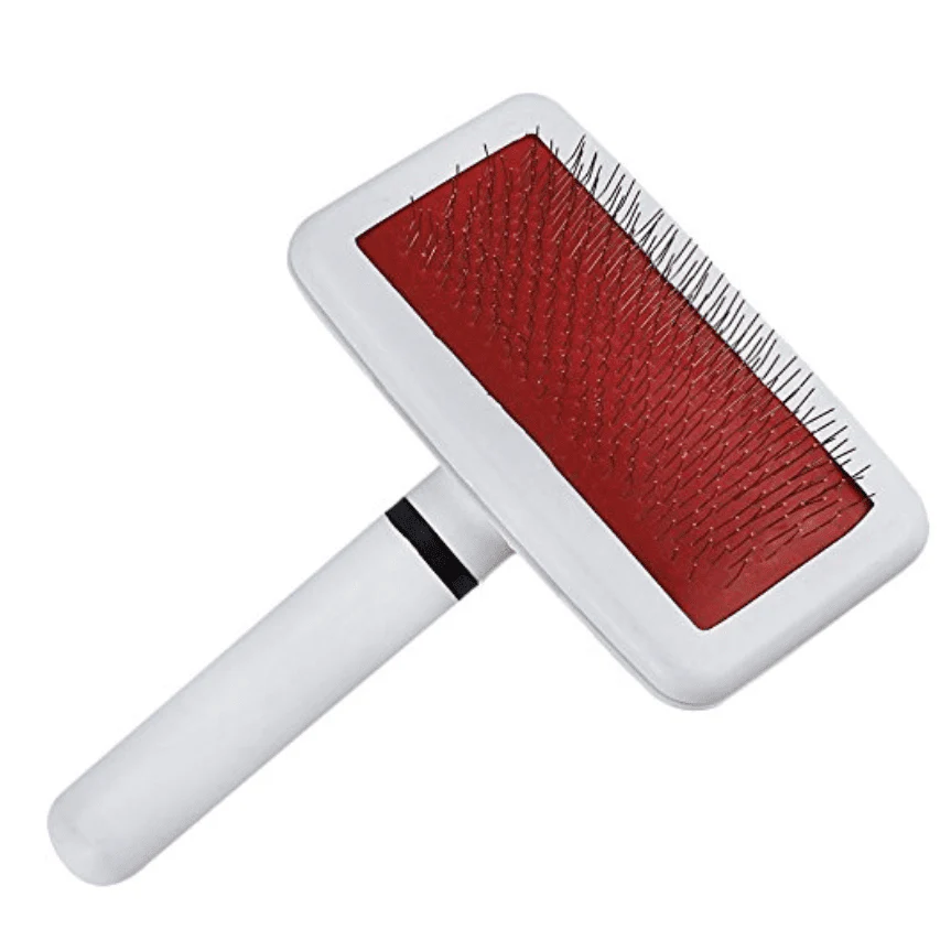 White Grooming Brush for Cats and Dogs - Image 12