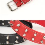 Spiked Studded Dog Collars Punk Style PU Leather Dog Collar For Medium And Large Dogs - Image 4