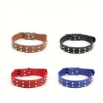 Spiked Studded Dog Collars Punk Style PU Leather Dog Collar For Medium And Large Dogs - Image 6