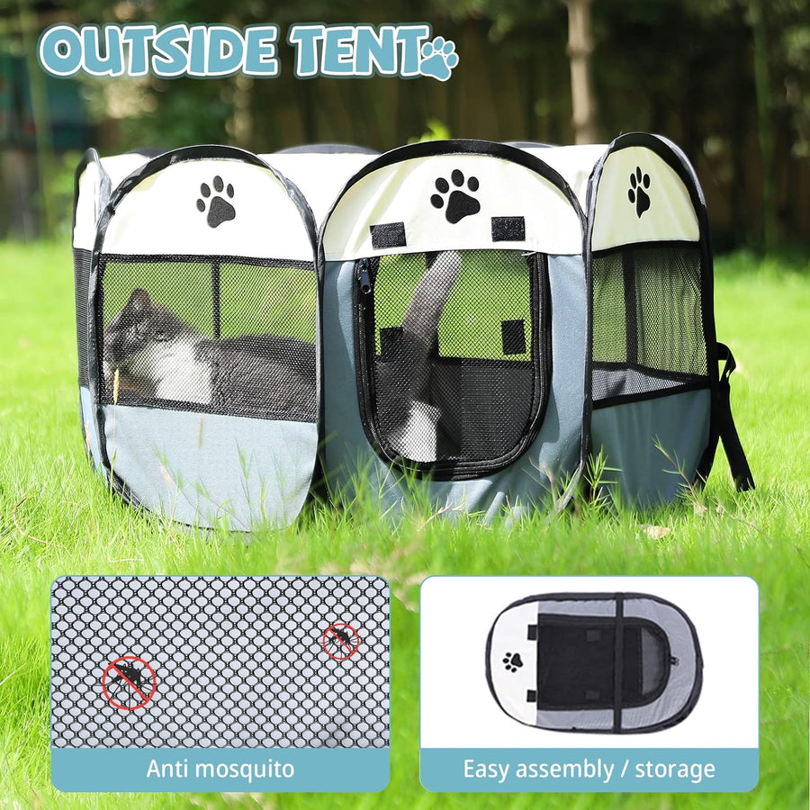 Pet Playpen Kennel for Cats & Dogs Pet Playpen Kennel for Cats & Dogs