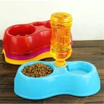 Pet Food Bowl And Water Dispenser