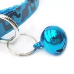 Colorful, Adjustable Small Dog & Cat Collar with Bell - Image 5