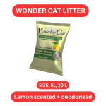 Wonder Cat Litter - Lemon scented + Deodorized