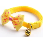 Cat Bow Collar With Bell