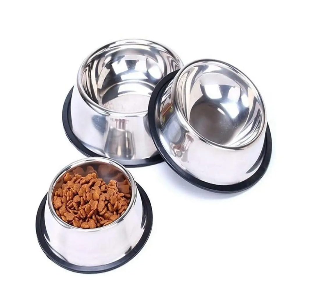 processed-55e3d6db-f64c-4e8e-a842-cbddb3cd221f_87z6ldNU-e1700834511545.jpeg DOG & PUPPY BOWL-STAINLESS STEEL - Image 1