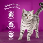 WHISKAS® Fish Favourites in Jelly 1+ Adult Wet Cat Food Pouches 85g - Image 2