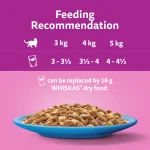 WHISKAS® Fish Favourites in Jelly 1+ Adult Wet Cat Food Pouches 85g - Image 4