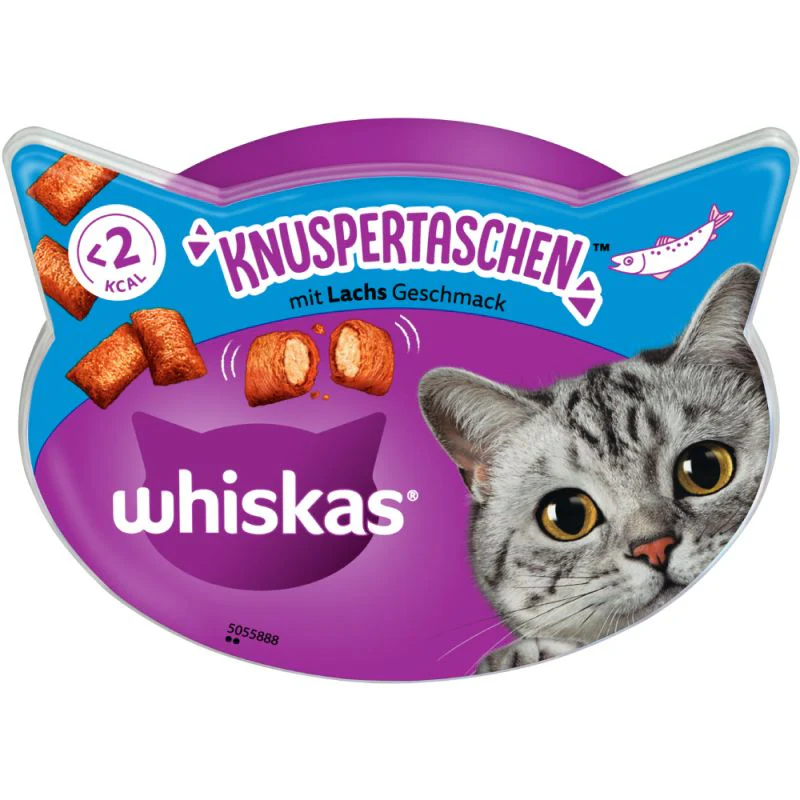 107100_pla_whiskas_knuspertaschen_lachs_hs_01_2 Whiskas Temptations 60g - Image 1
