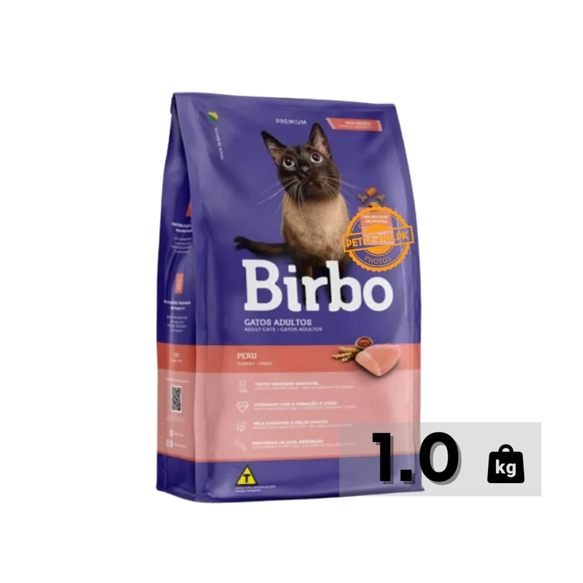 Birbo-Adult-Cat-Food-Turkey Birbo Adult Cat Food – Turkey - Image 1