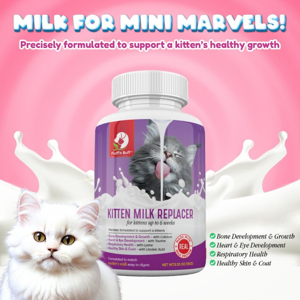 Fluff n Buff Milk Replacer for Cats And Kittens – 150 Gram 02 Pet Store in Karachi – Premium Pet Supplies & Accessories