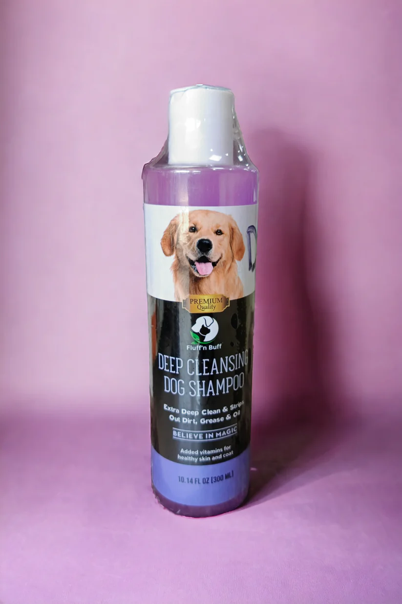 PhotoRoom-20240707-213416 Fluff n Buff Deep Cleansing Dog Shampoo - Image 1