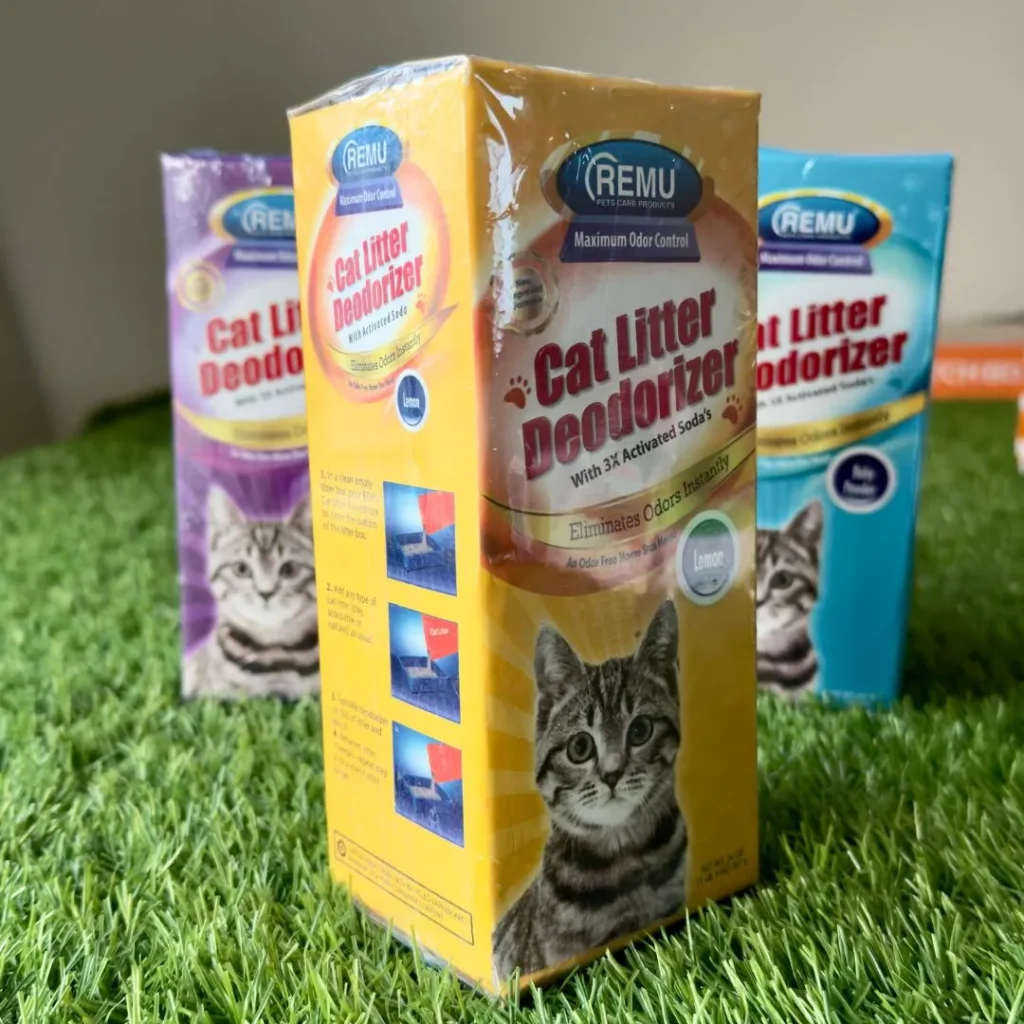 Remu Cat Litter Deodorizer with 2 Pet Store in Islamabad – Premium Pet Supplies