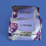 Premium Pet Wipes White petal 60 Wipes