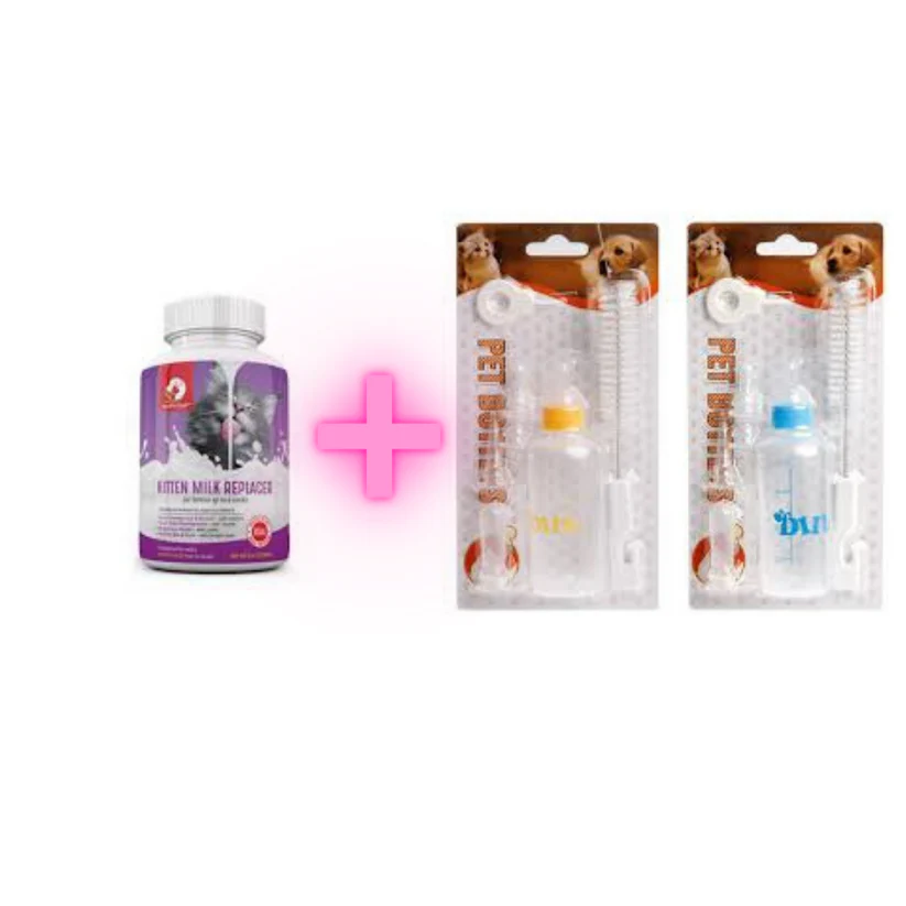 fridayoff_1 Kitten Milk replacer with feeder - Image 1