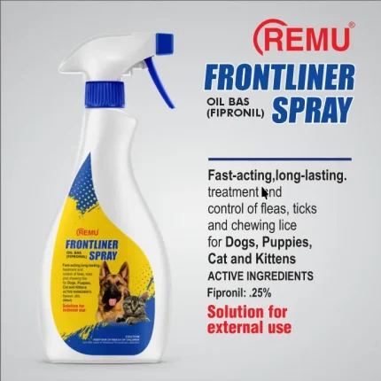 Remu Frontliner – Tick and Flea Spray