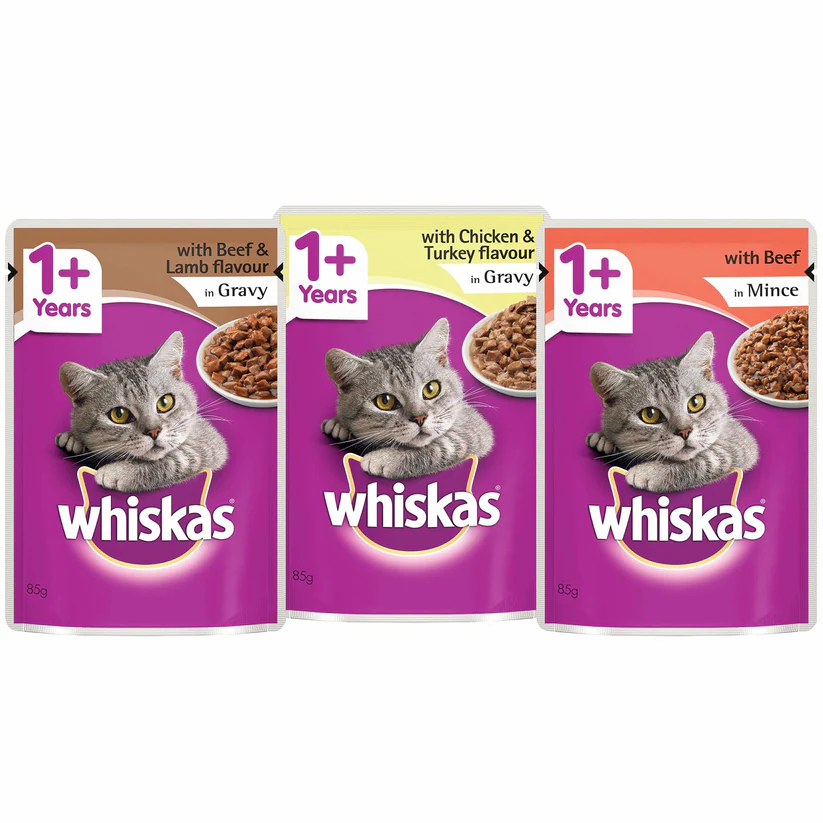 whiskas-pouch-1 Whiskas Jelly Cat 1+ 85gm Pouch - Image 1