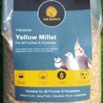 MS BIDRS PREMIUM YELLOW MILLET FOR ALL FINCHES & PARAKEETS 900G