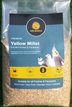 MS BIDRS PREMIUM YELLOW MILLET FOR ALL FINCHES & PARAKEETS 900G
