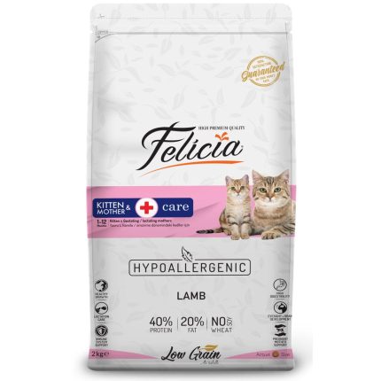 Felicia Kitten & Mother Care Lamb Hypoallergenic Food 2kg