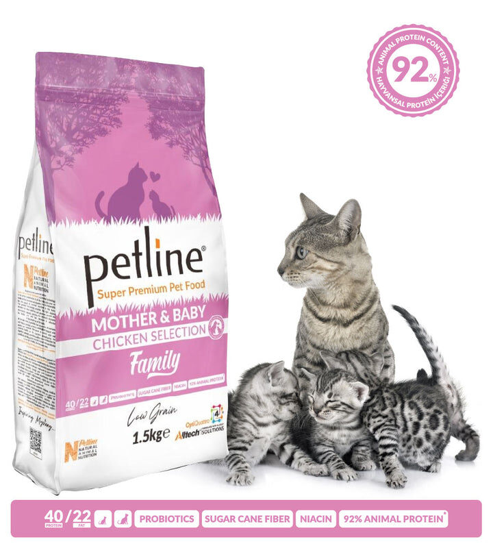 image Petline Super Premium Mother And Baby Chicken Selection – 1.5 KG - Image 1