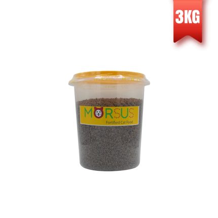 Morsus Adult Cat Food (1+ year)- Seafood Flavour 5kg Bucket