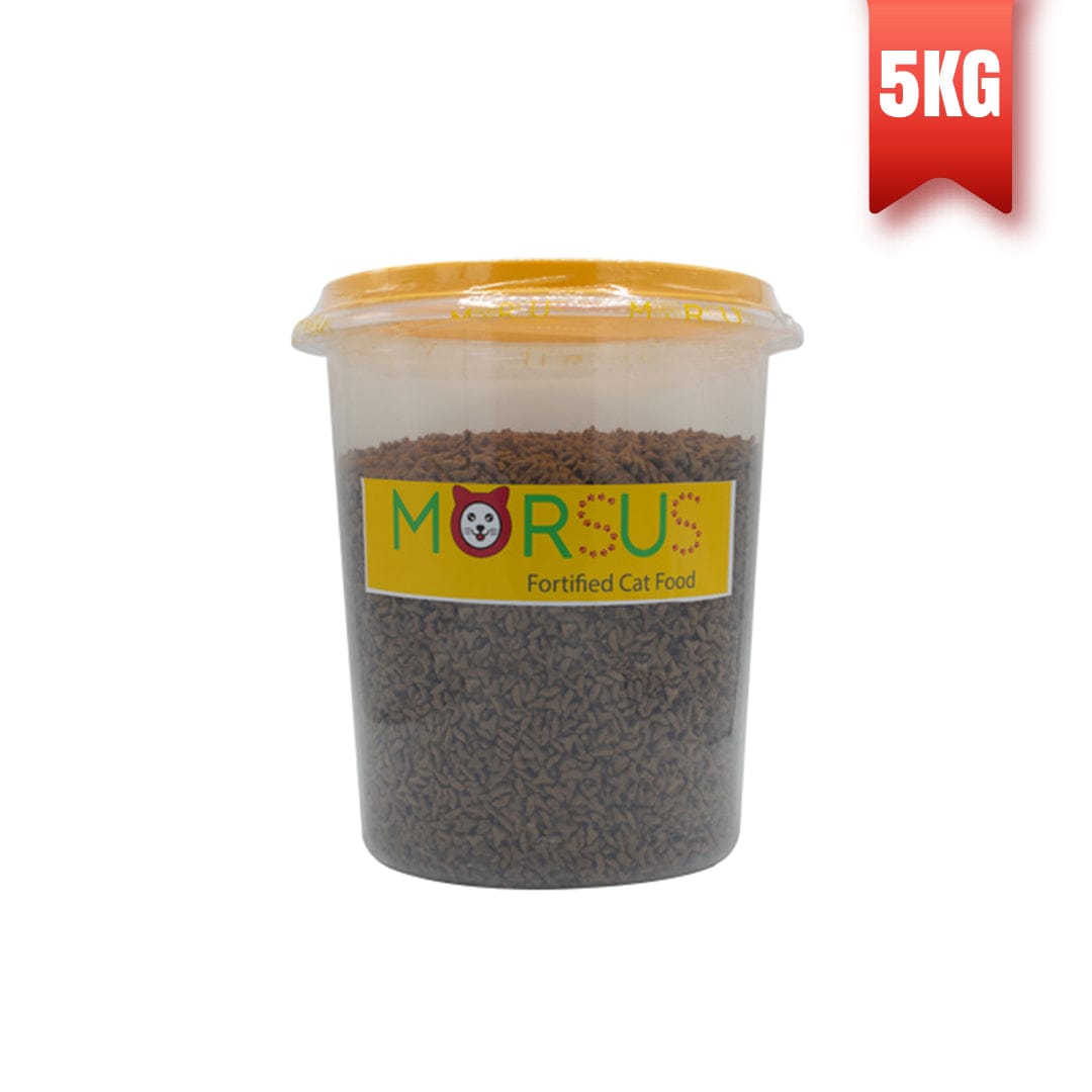 products_5kg_03.jpg Morsus Adult Cat Food (1+ year)- Chicken Flavour 5kg Bucket - Image 1